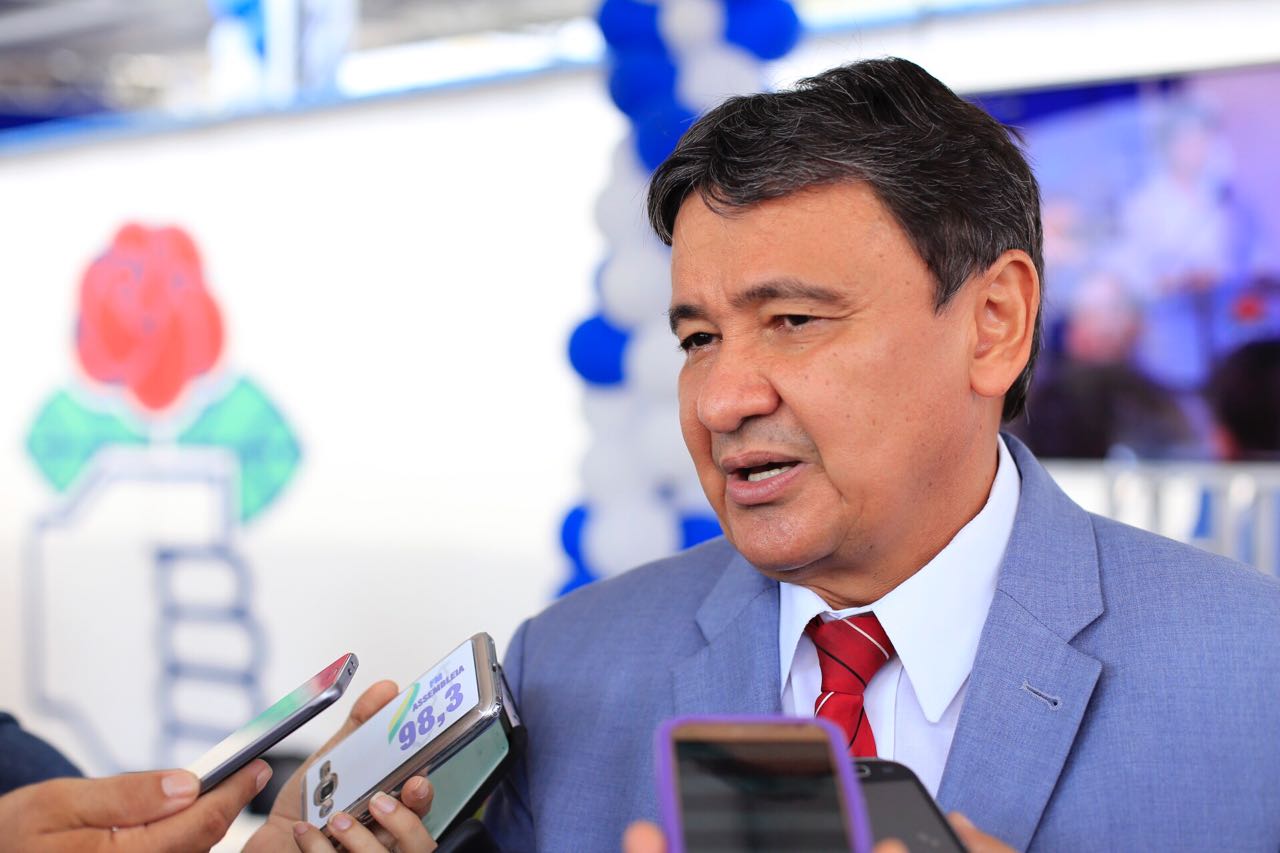 Governador Wellington Dias no evento do PDT