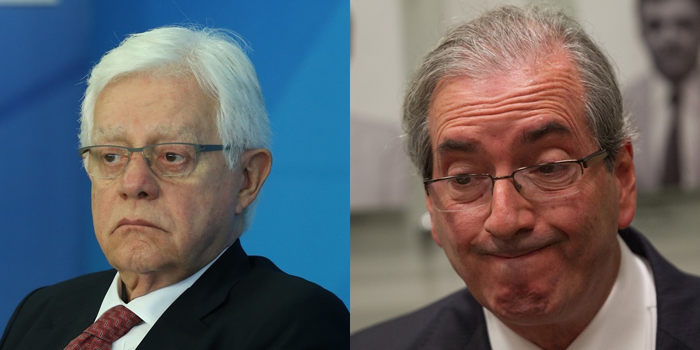 Moreira Franco e Eduardo Cunha