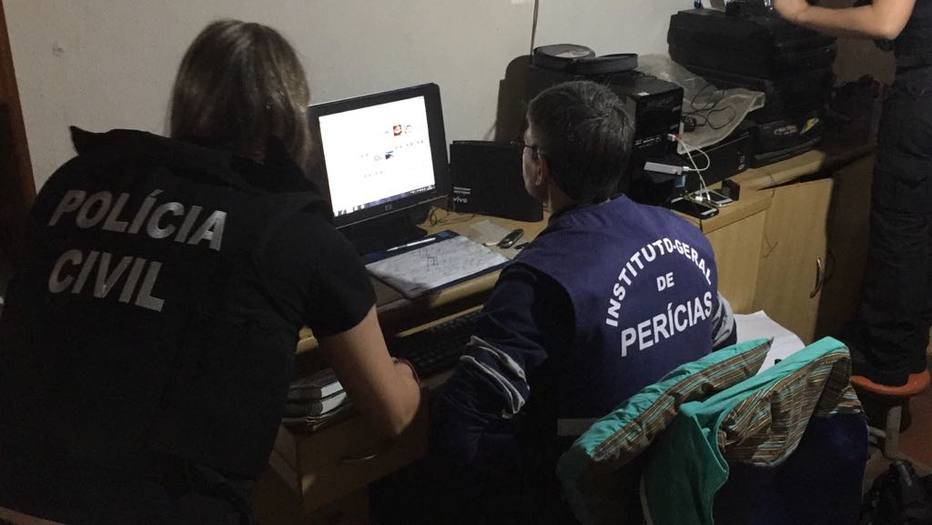 Operação da Polícia Civil contra a pedofilia