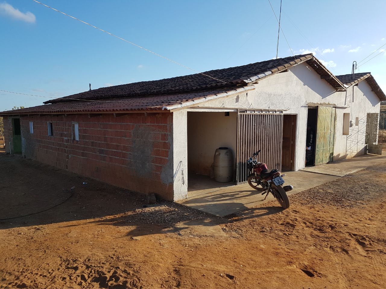 Residência do suspeito