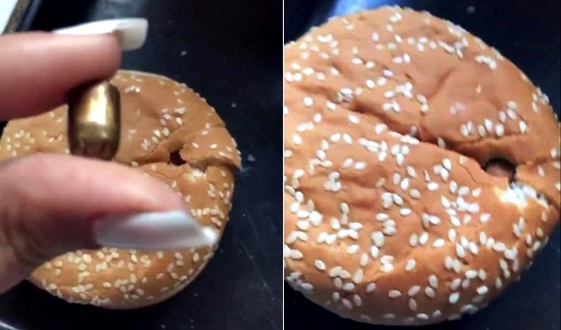 Bala é encontrada em pão em lanchonete no Rio