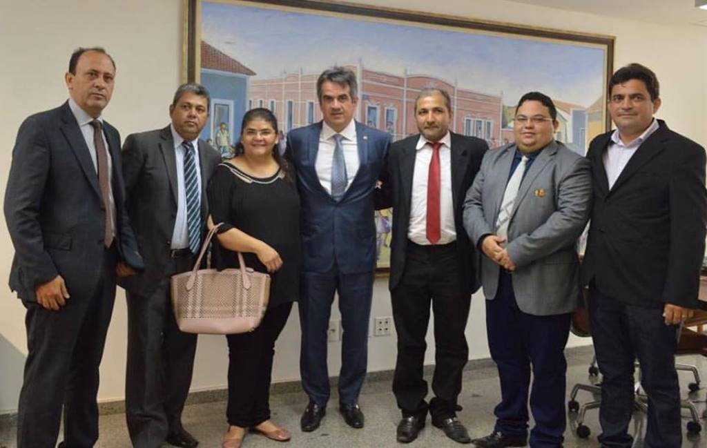 Lideranças de Picos com o senador Ciro Nogueira