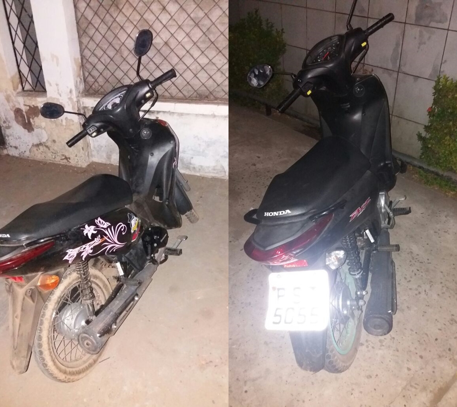 Motocicletas com restrição de roubo
