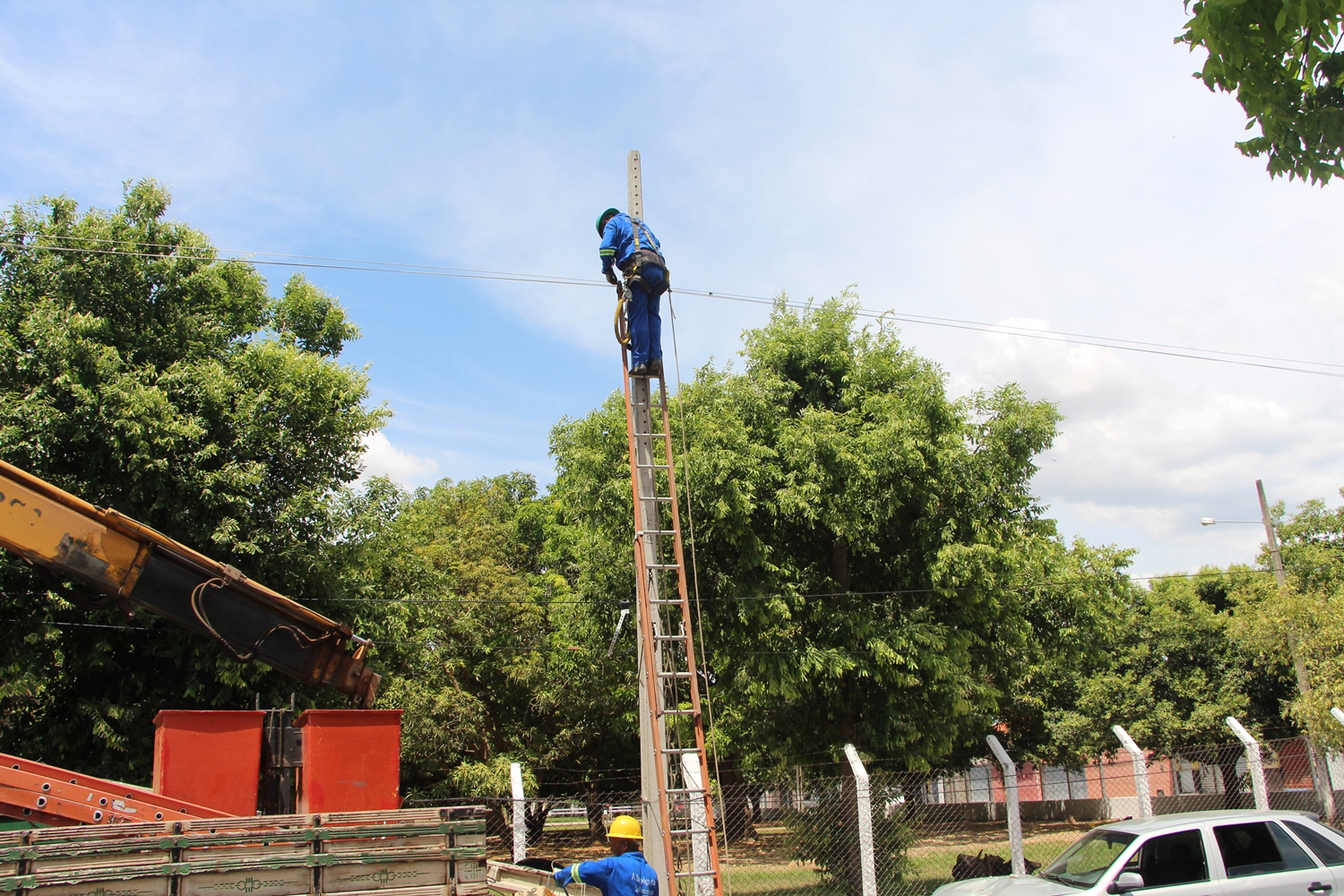 Eletrobras restabeleceu energia