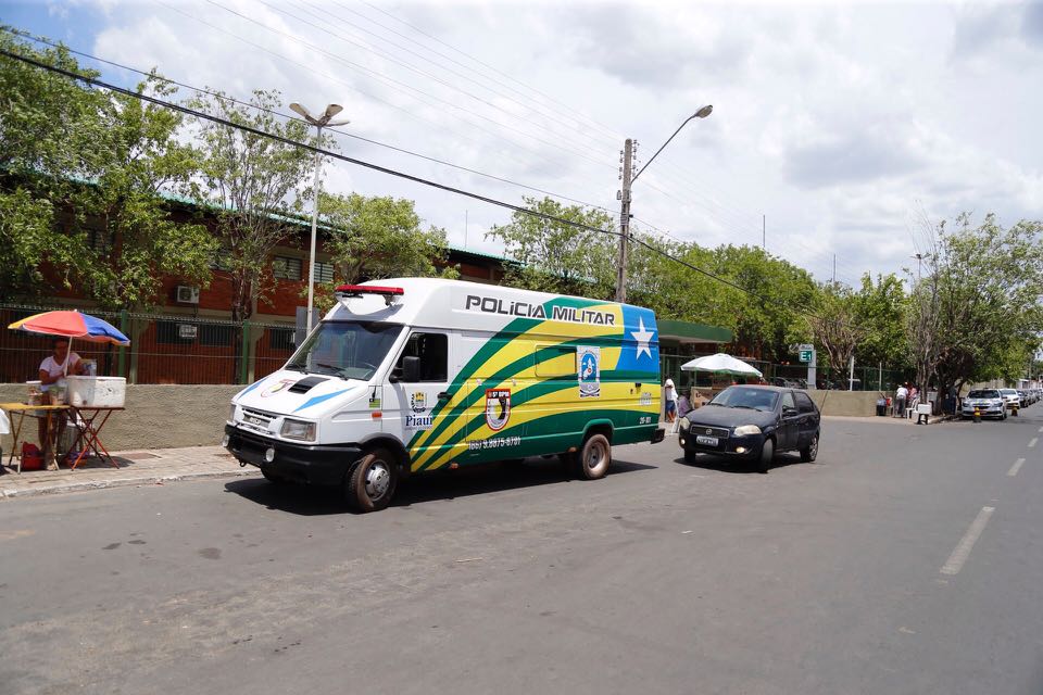 Esquema de segurança continua durante segundo dia de Enem no Piauí