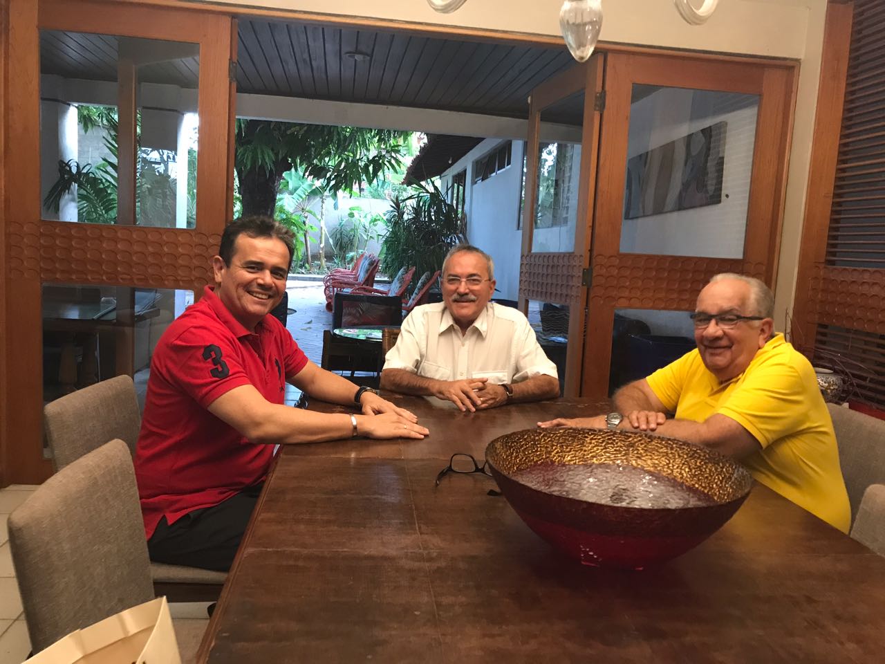 Henrique Pires, Átila Lira e Gilberto Pereira
