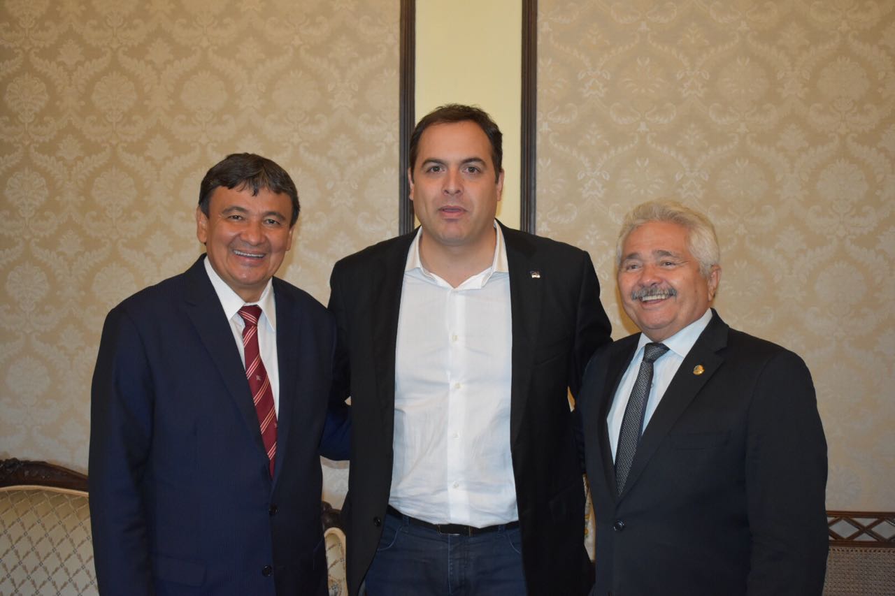 Wellington Dias, Paulo Câmara e Elmano Férrer
