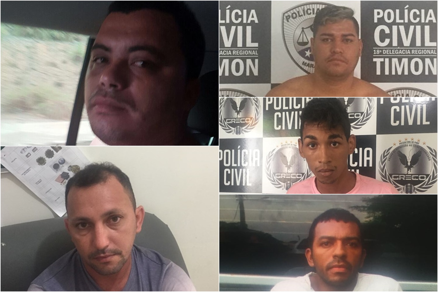 Edielson, Professor, Derlean, Pablo e Natan