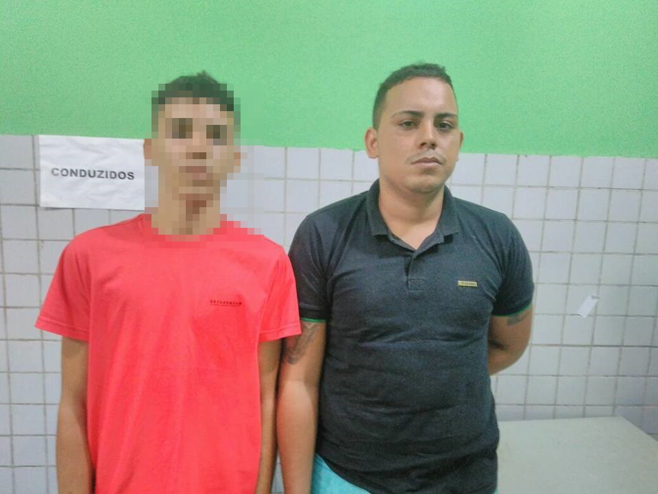 Polícia prende suspeito de tráfico e menor em Teresina