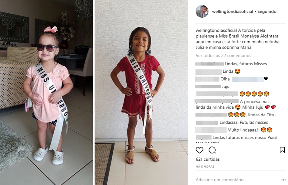 Foto publicada na rede social