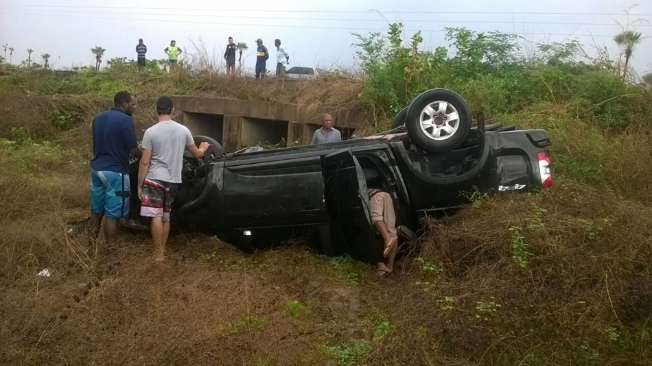 O acidente teve vítima fatal