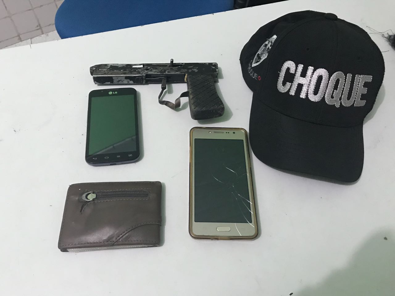 Produtos apreendidos 