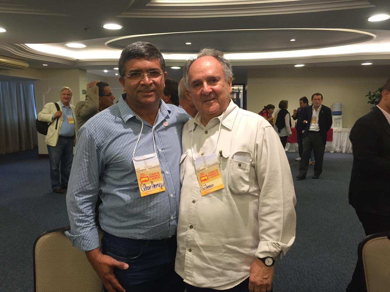 Celso Henrique e Cristovam Buarque 