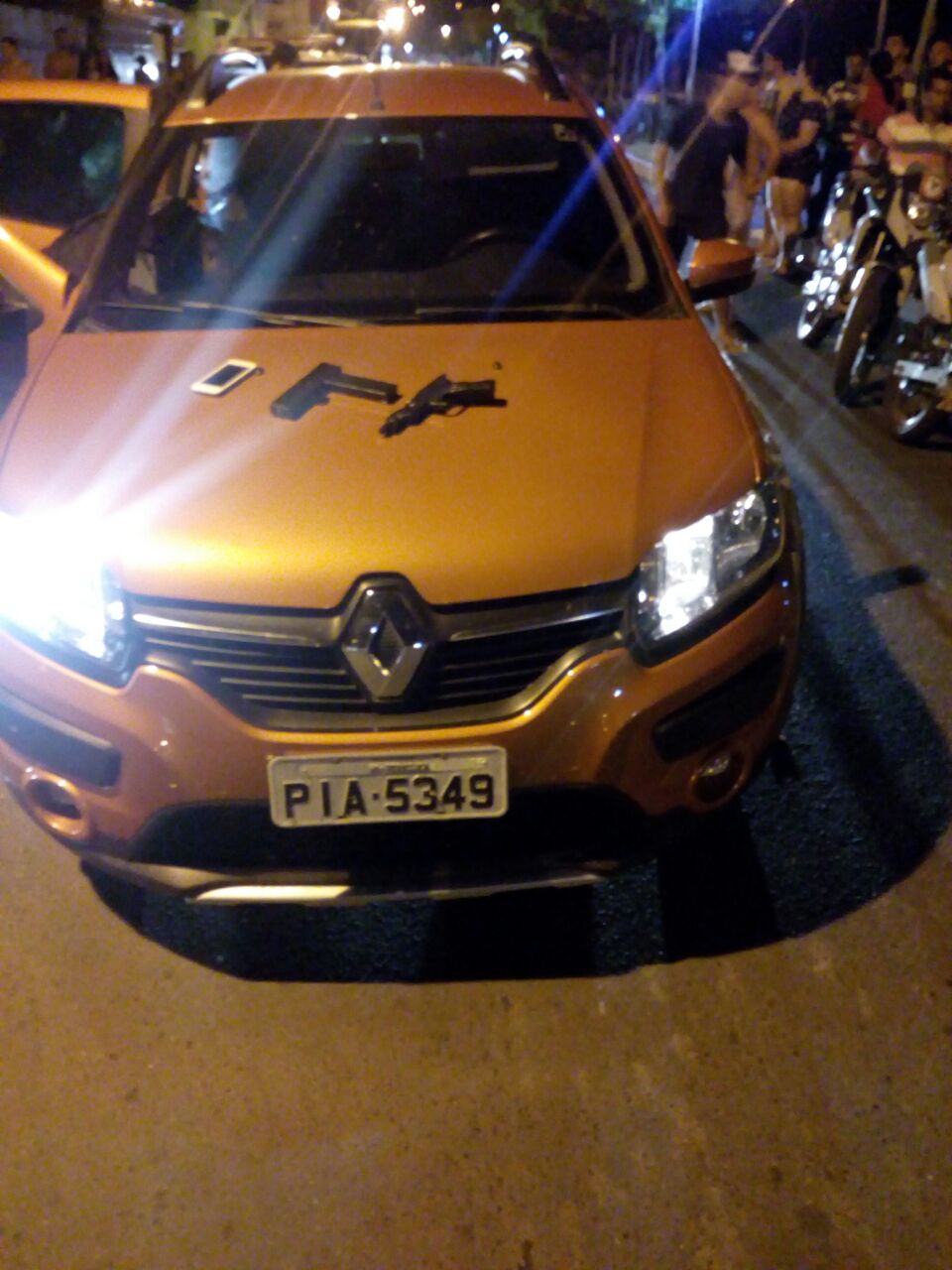 Carro recuperado no Promorar