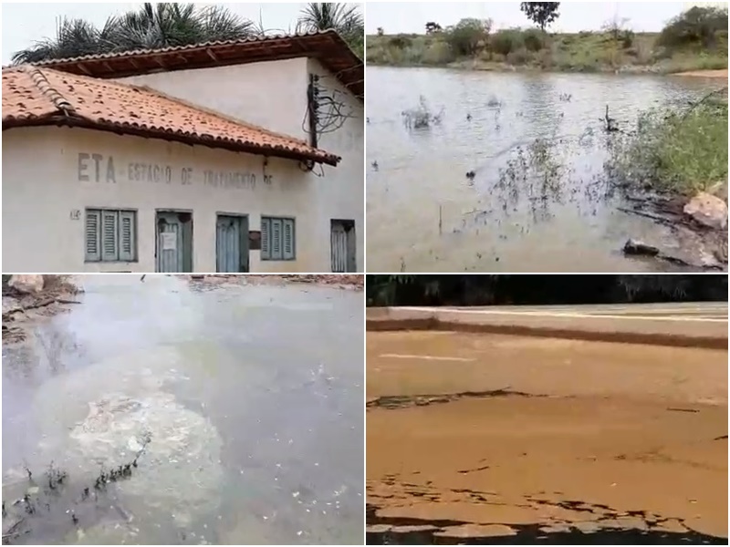 Água suja em Curimatá