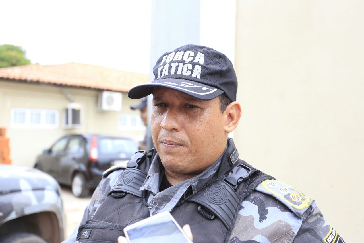 Comandante do 5º Batalhão, Major Pessoa