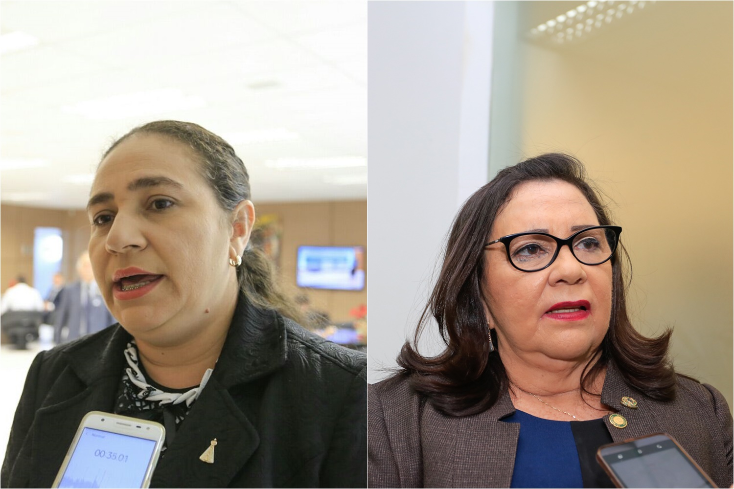 Cida e Teresinha Medeiros