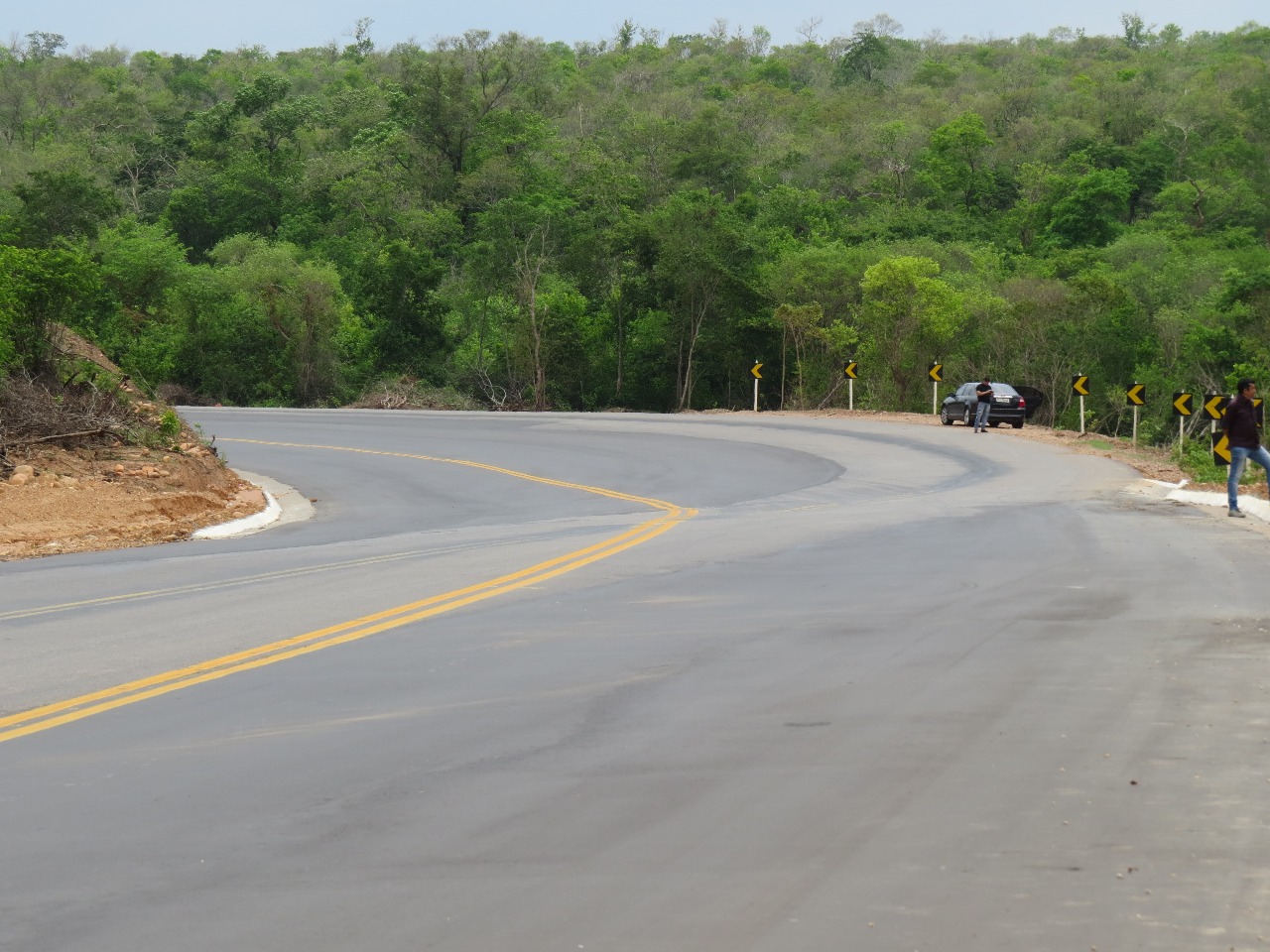 Curva da morte na BR 135