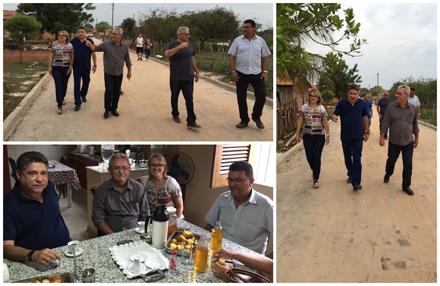 João Mádison visita obras de calçamento na cidade de Barras 