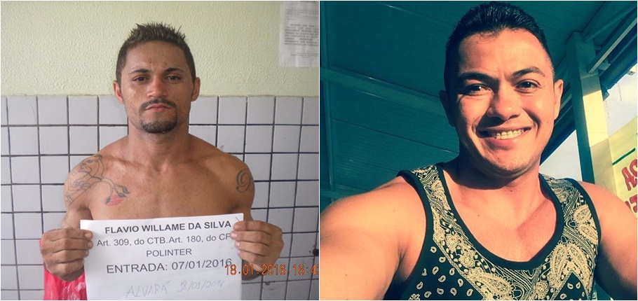 Flávio Willame e Cabo Claudemir