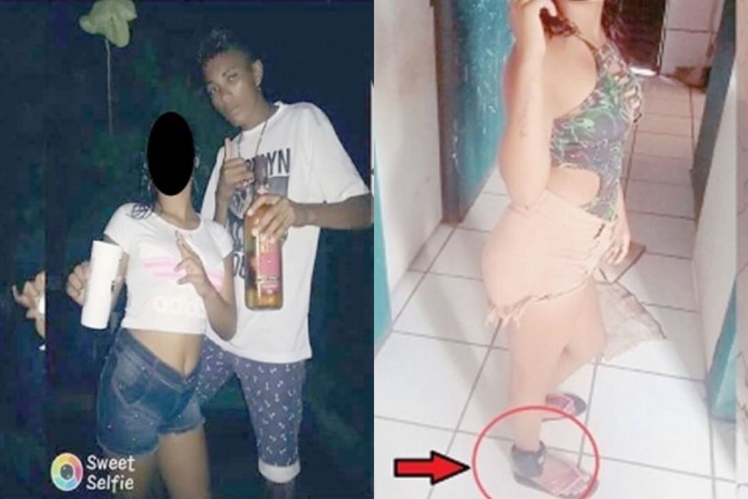 Ismael e sua namorada de 14 anos