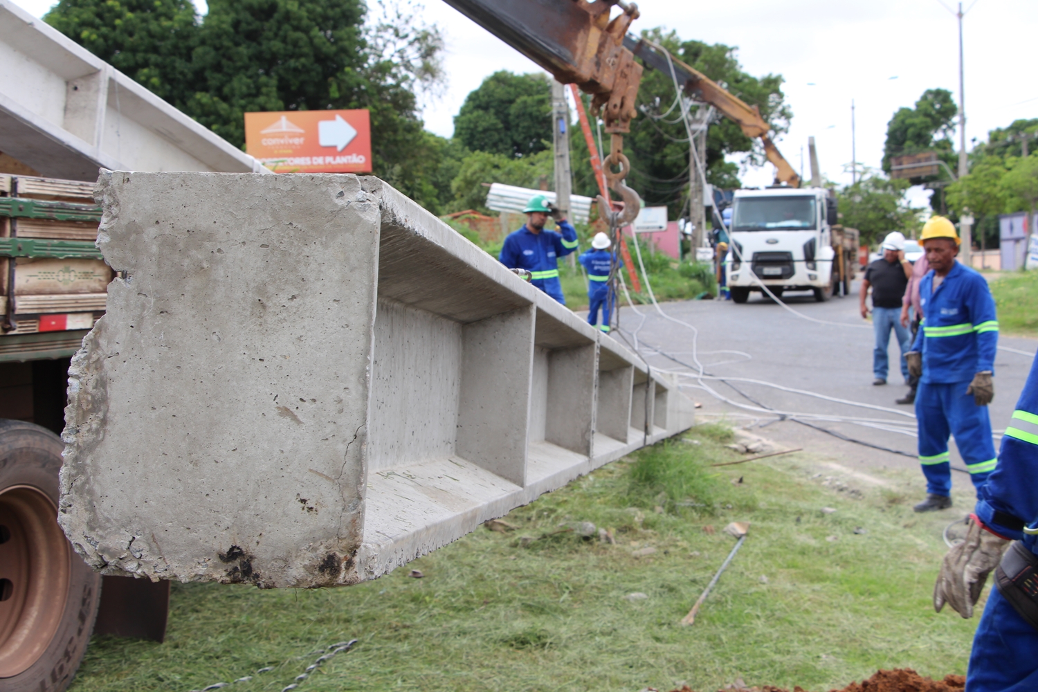 Novo poste será utilizado pela Eletrobras