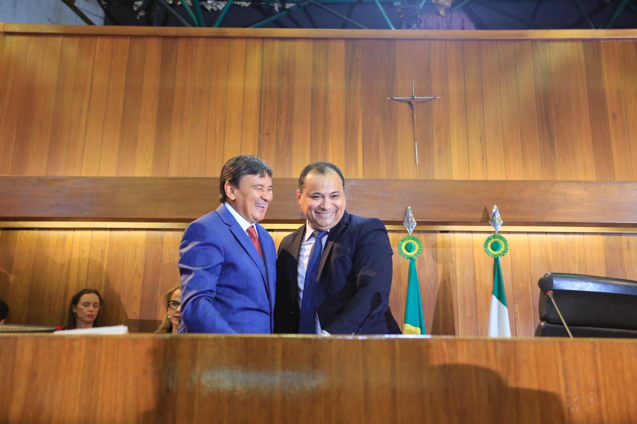 Wellington Dias e Evaldo Gomes