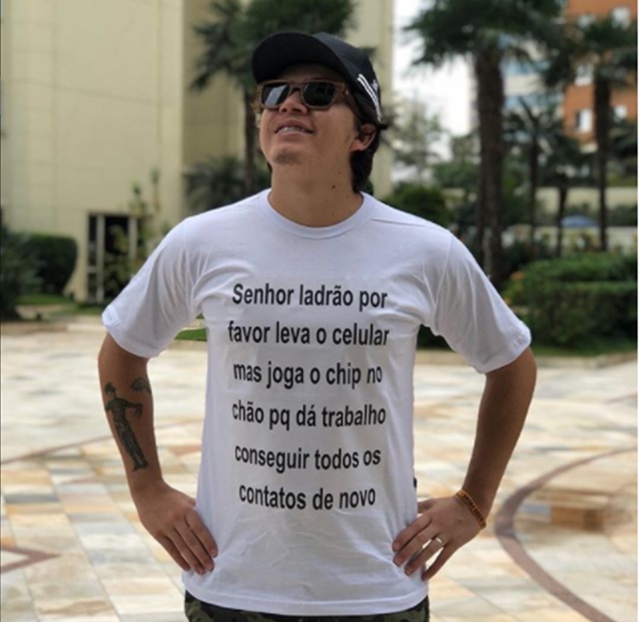 Youtuber piauiense Whindersson Nunes