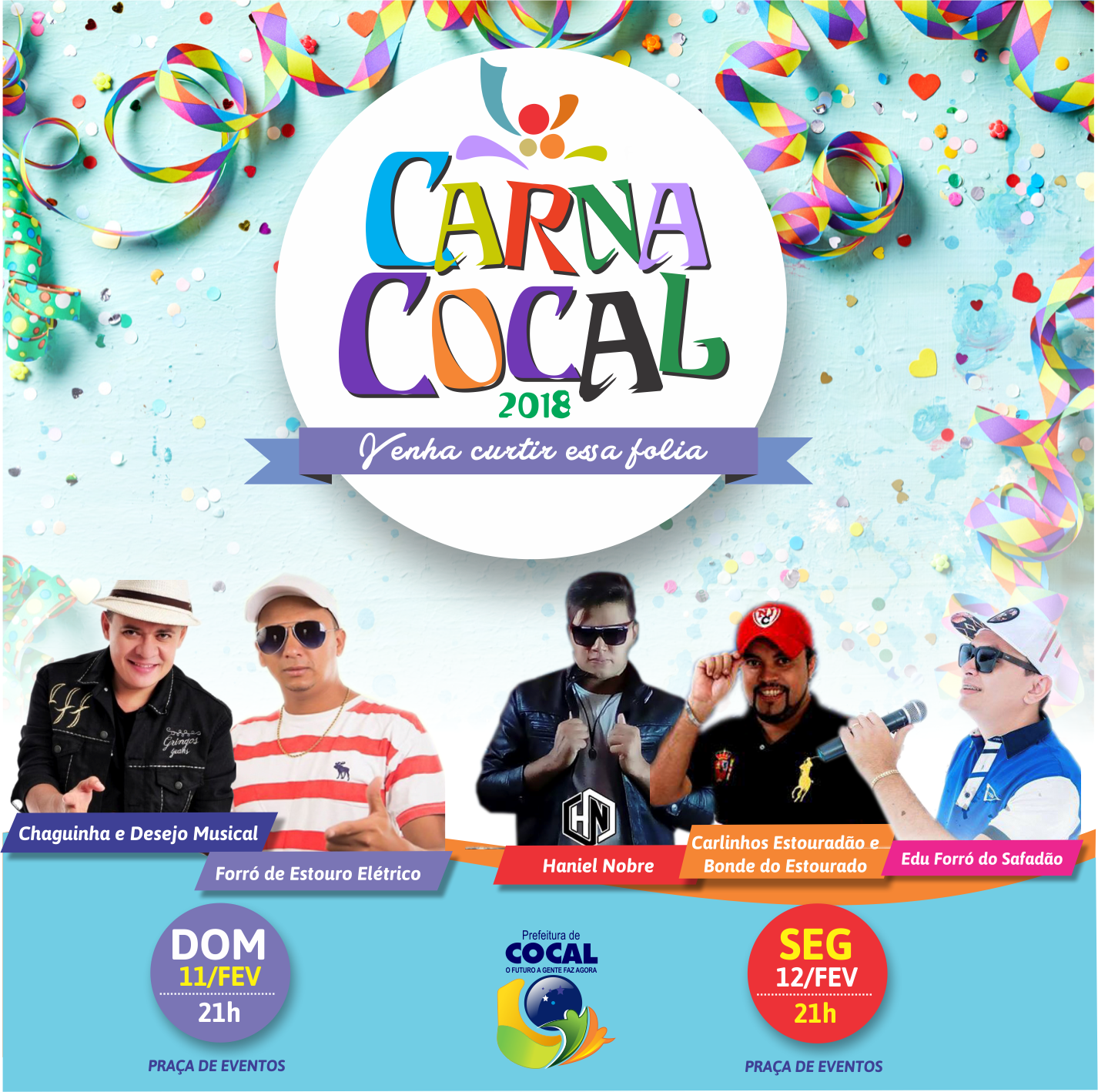 Programação do CarnaCocal