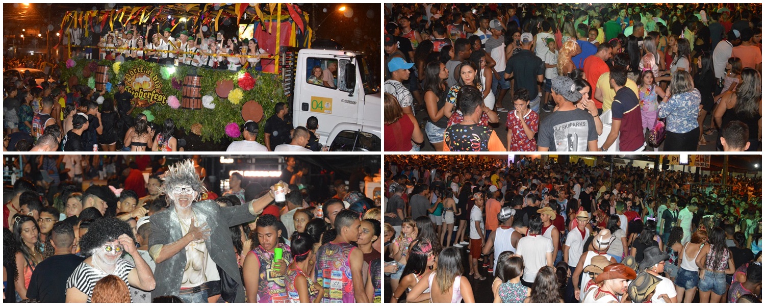 Milhares de foliões participam do Corso na cidade de Picos e animação estava estampada no rosto de cada folião presente  