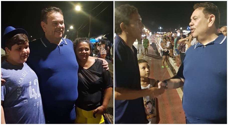 Silas Freire no carnaval de Parnaíba