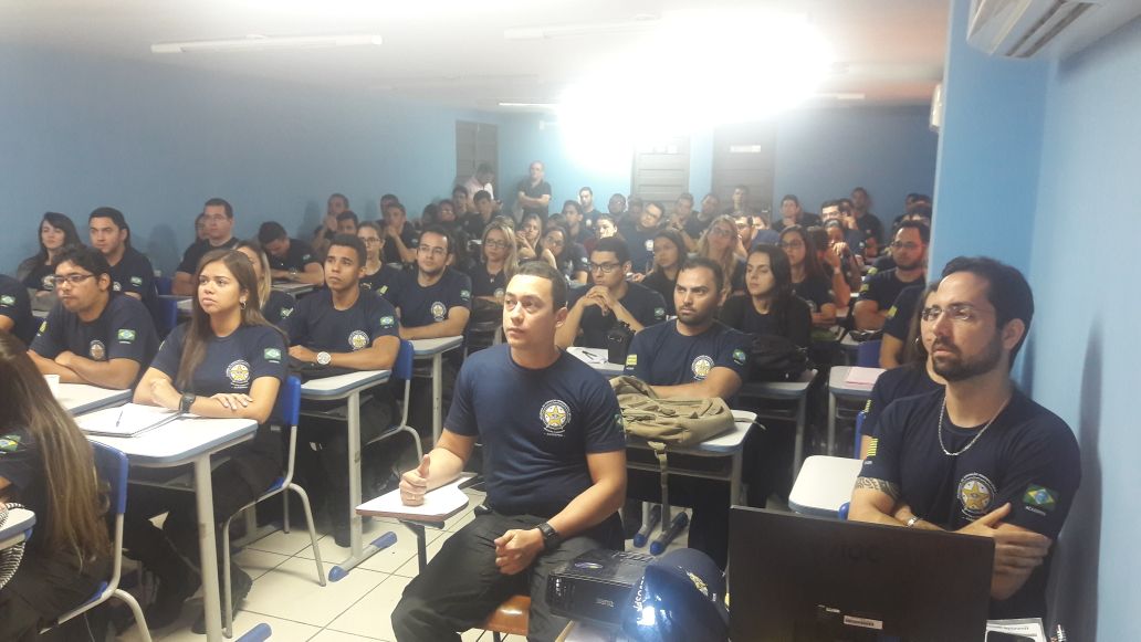 Alunos da turma da manhã