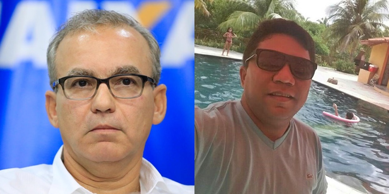 Firmino Filho e o empresário Venilson