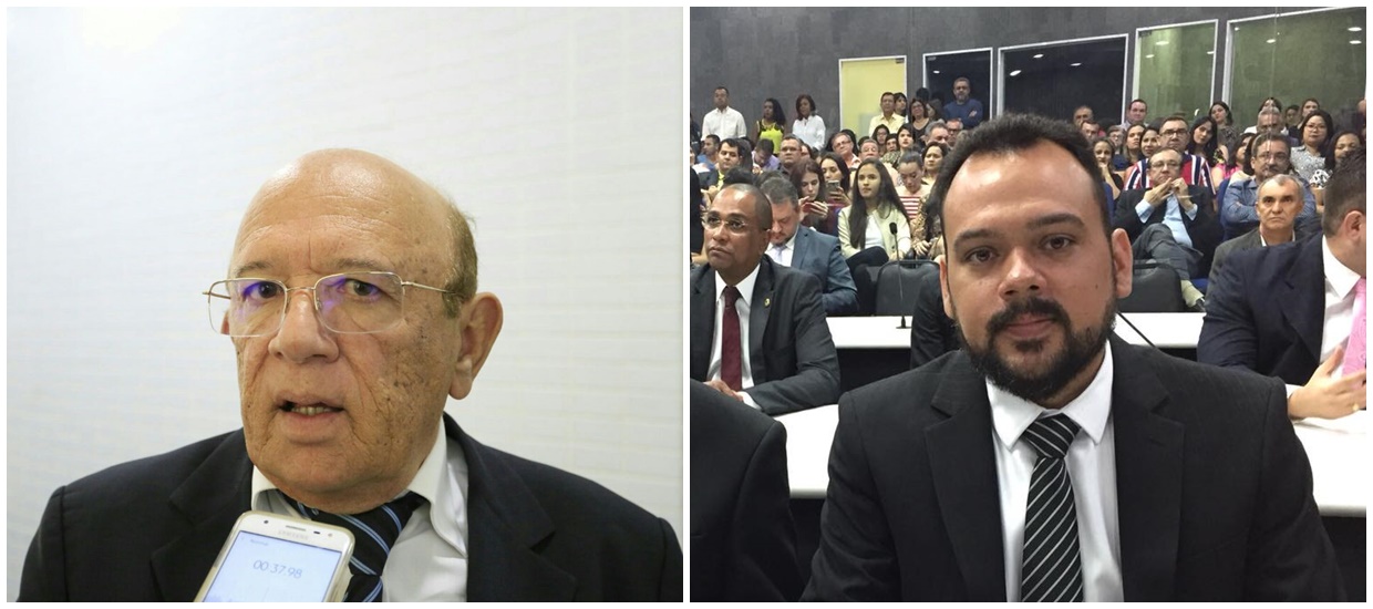 Edson Melo e o filho Hélio Melo Neto