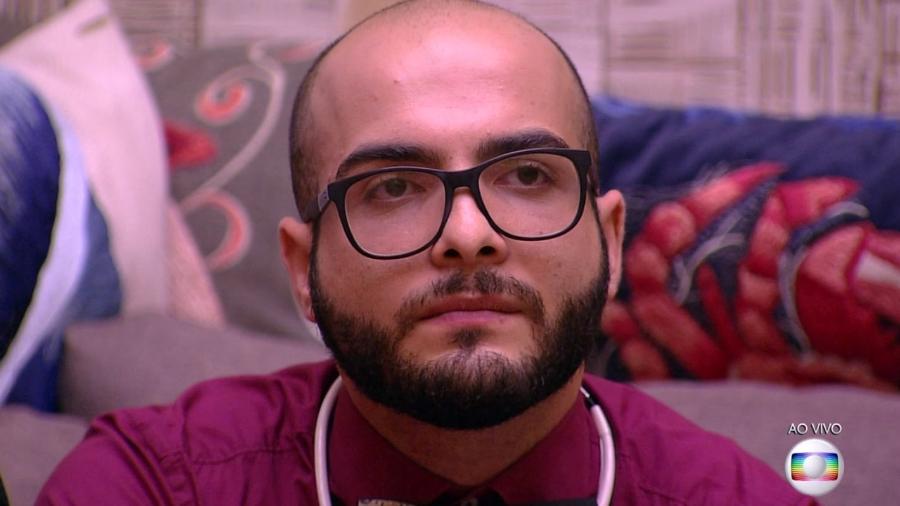 Mahmoud é o sexto eliminado do BBB 2018