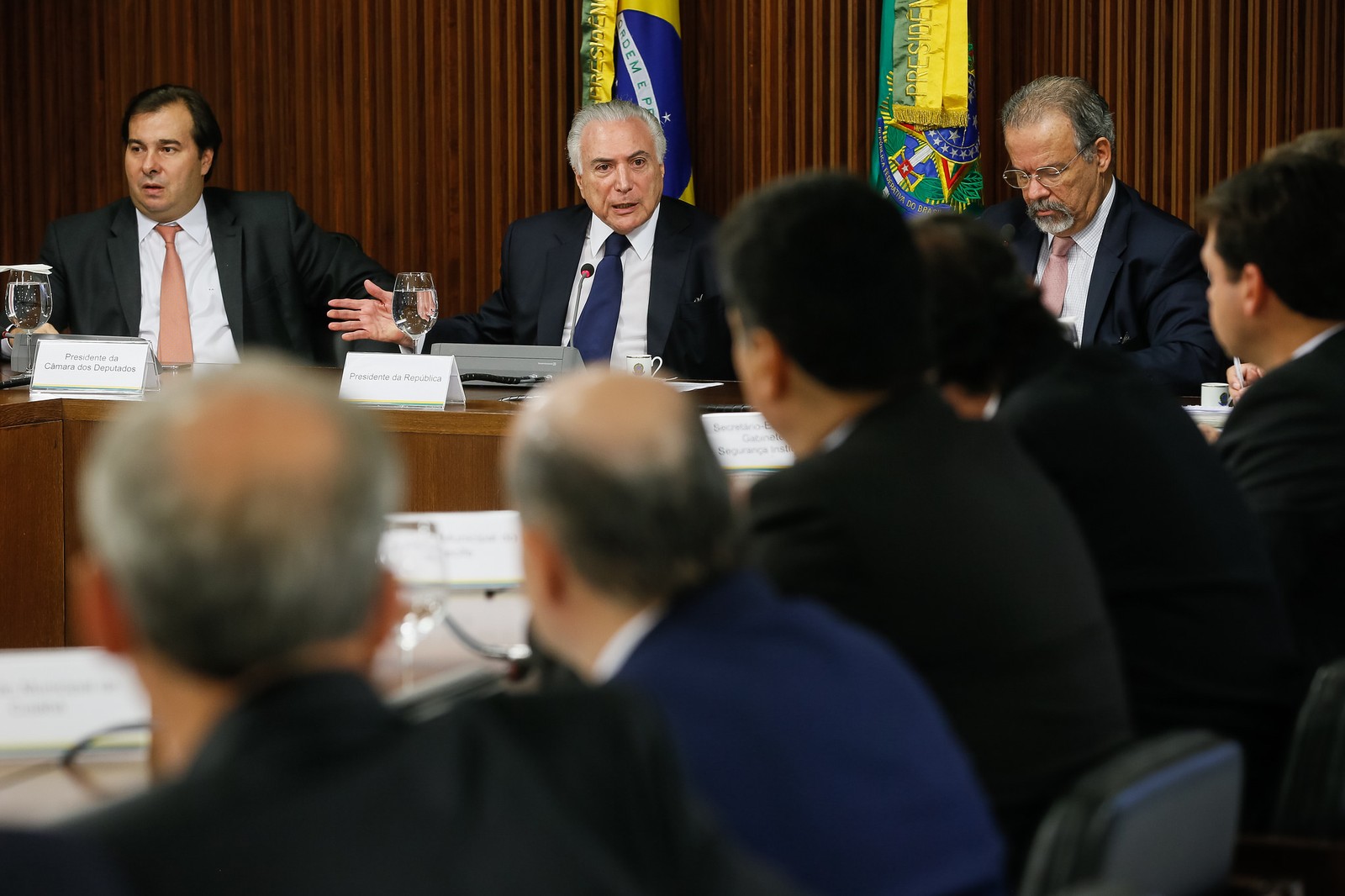 Reunião de Temer com Prefeitos das capitais 