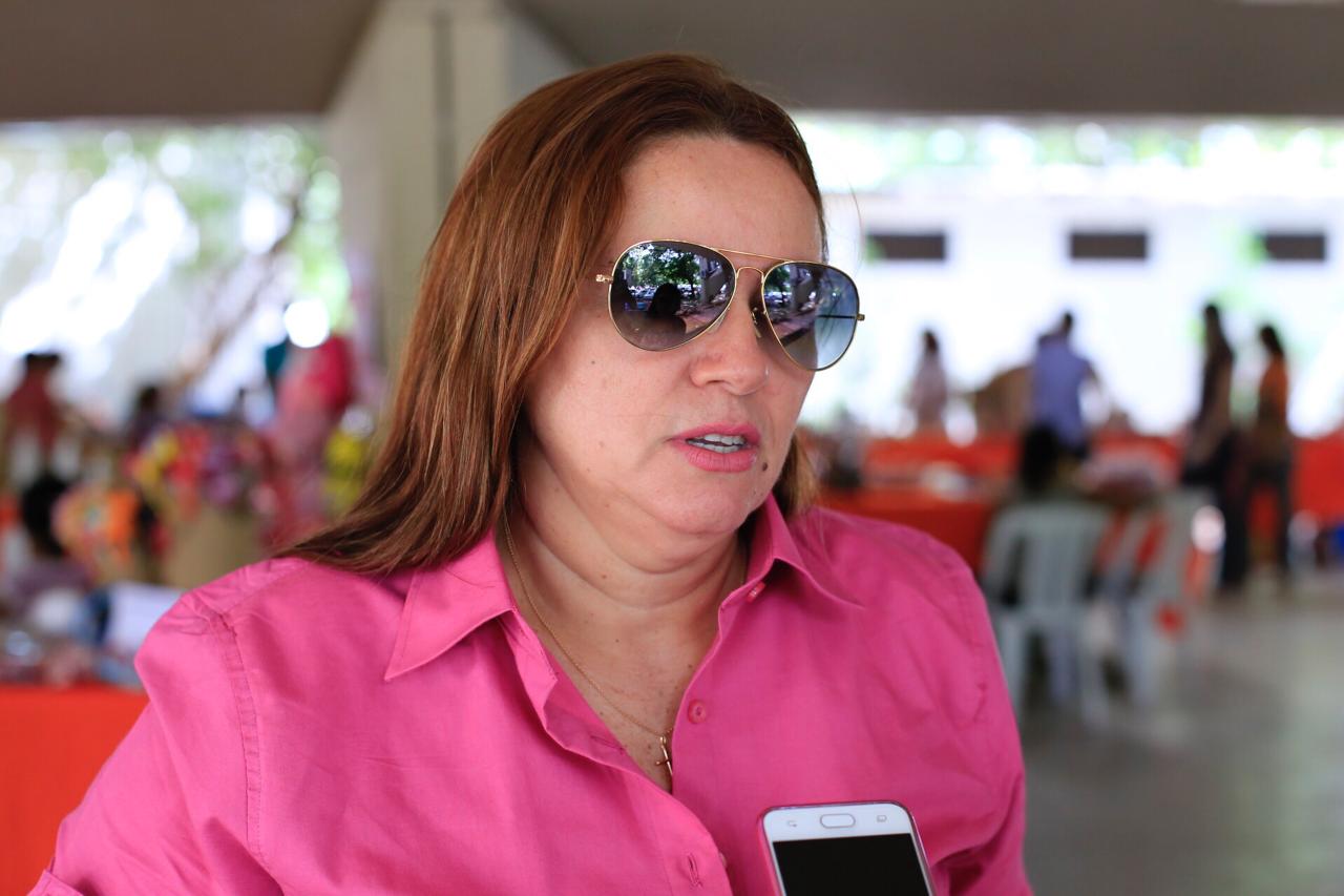 Coordenadora do projeto, Marilene Aguiar