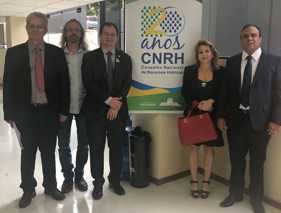 Secretário Ziza Carvalho e comissão do Piauí que acompanhou a reunião