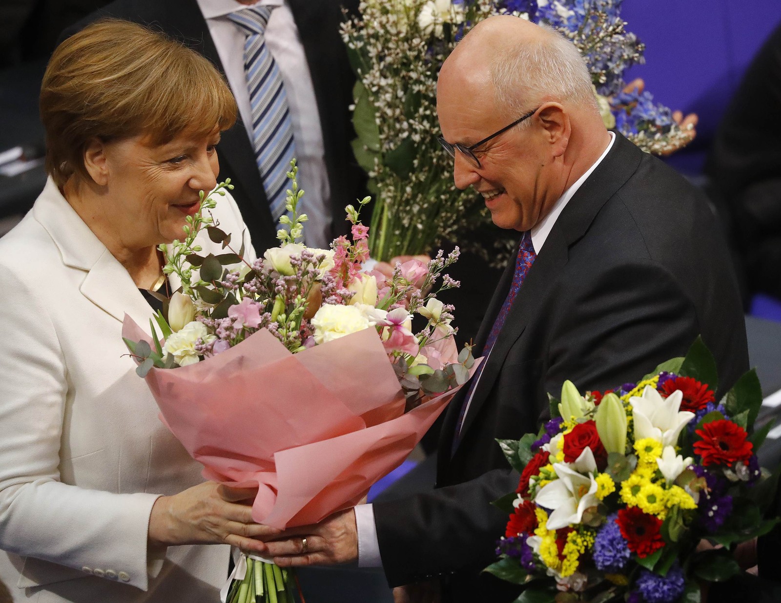 Angela Merkel é eleita como chanceler da Alemanha