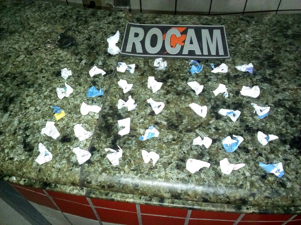 Drogas apreendidas