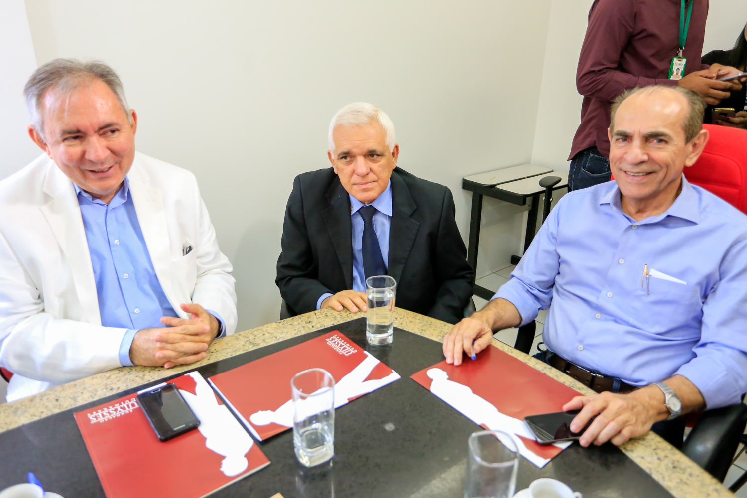 João Henrique, Themístocles Filho e Marcelo Castro