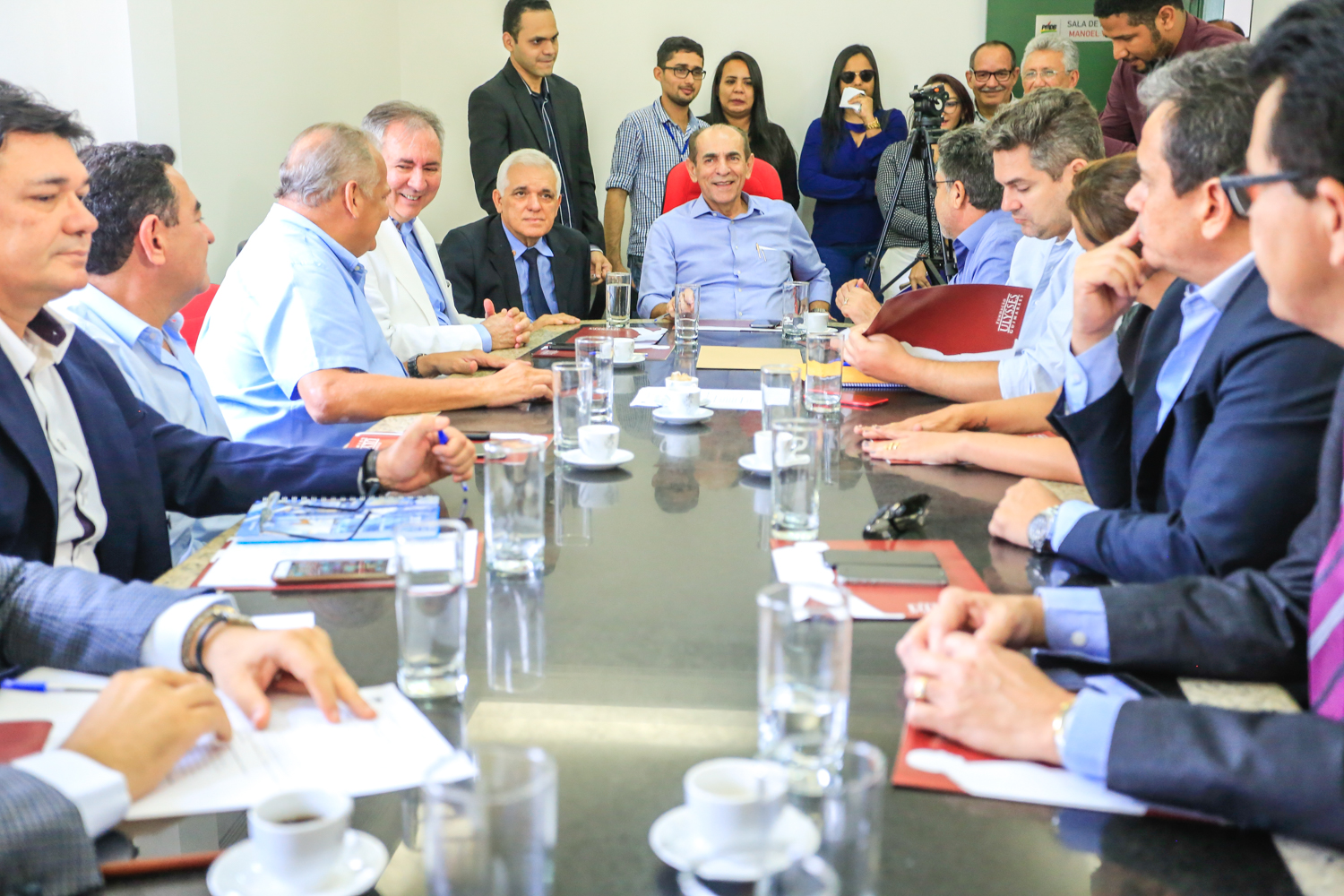 Reunião na sede do MDB