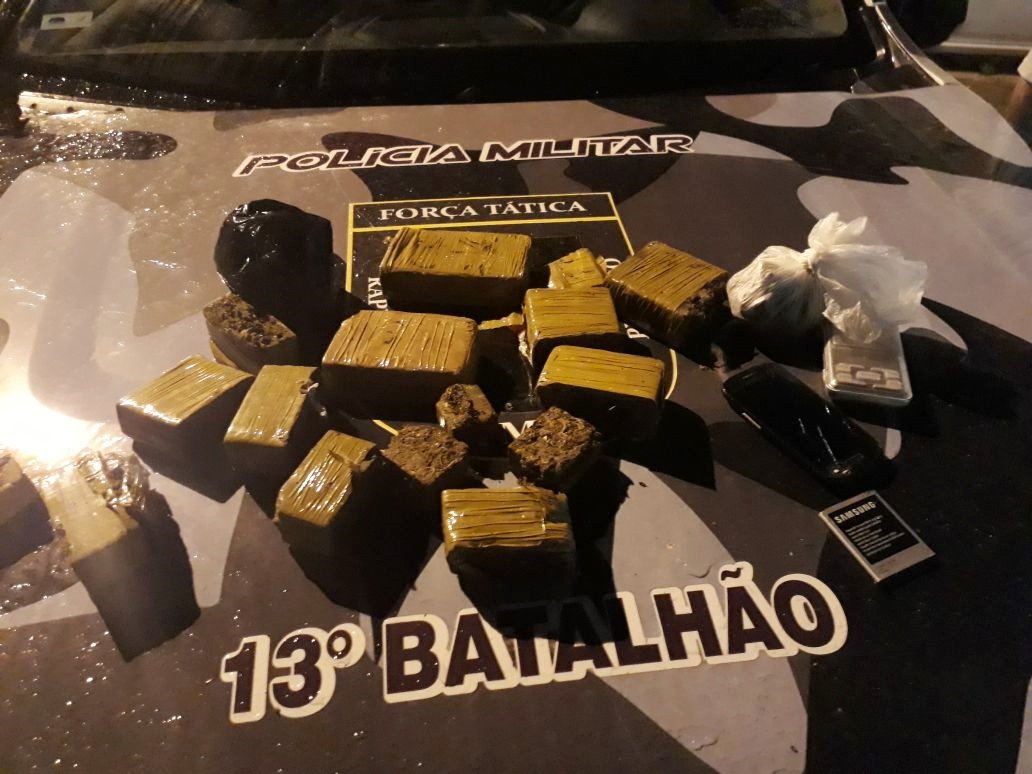 Drogas apreendidas