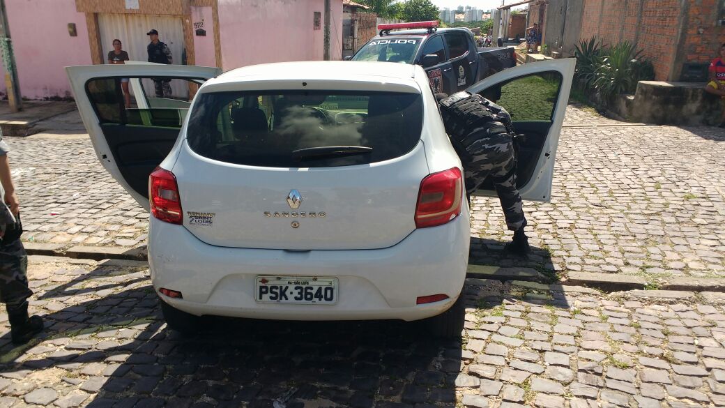Carro apreendido