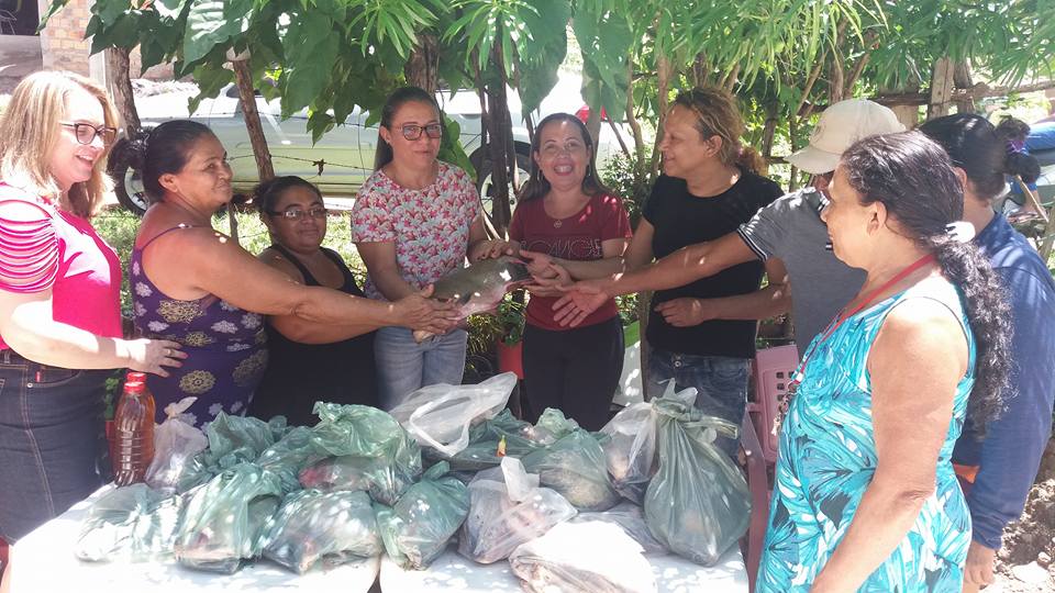 Entrega de peixes em Esperantina