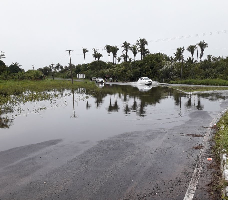 Rodoanel alagado em José de Freitas