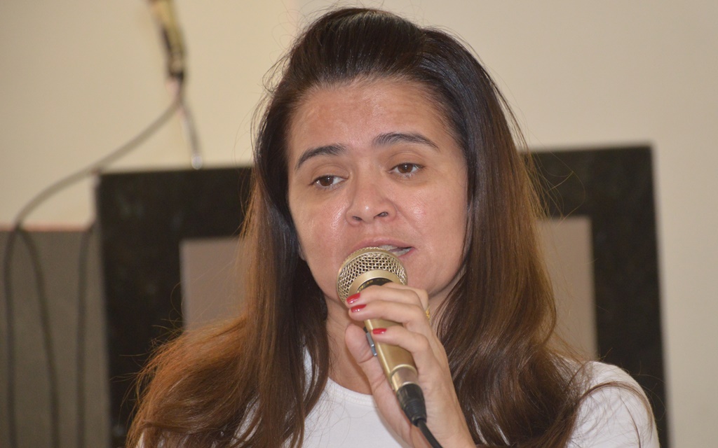 Edna Moura, vice-presidente do Sindserm