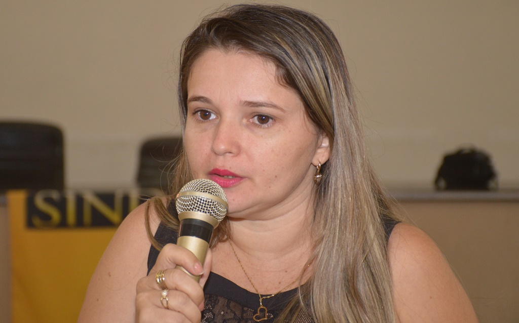 Lenice Sales, presidente do Sindserm