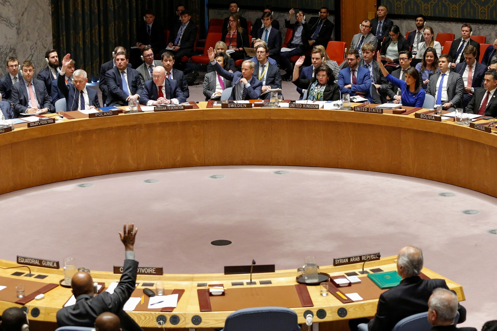 Membros do Conselho de Segurança da ONU