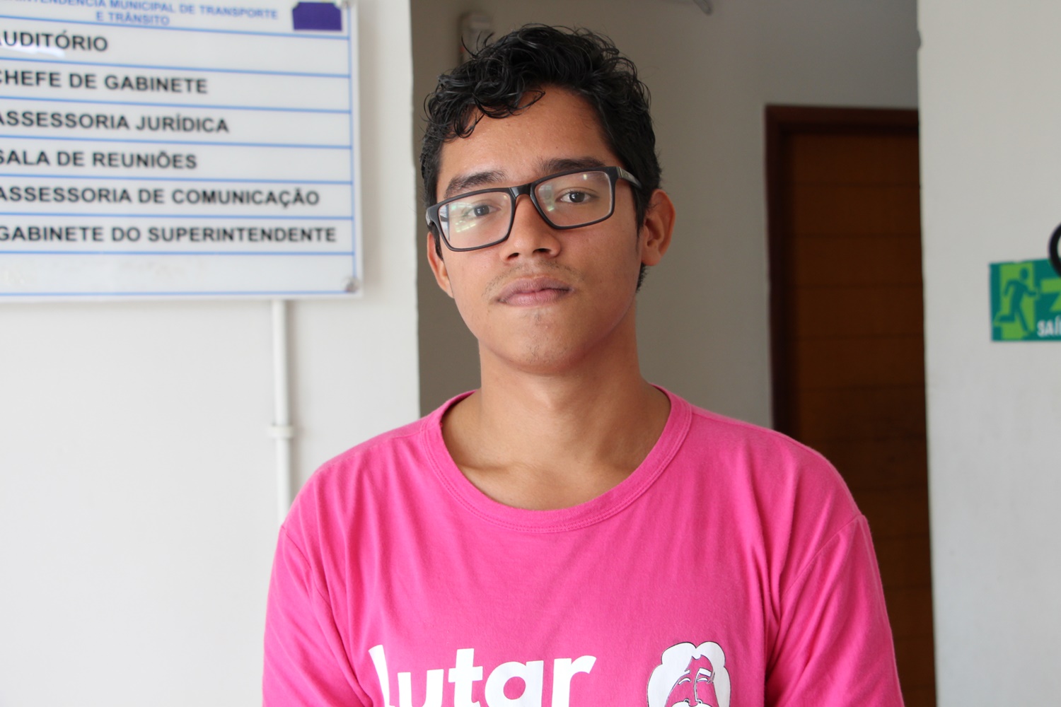 Lucas Martins, Diretor de assistência estudantil do DCE-UFPI